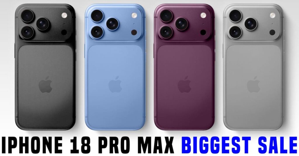 iPhone 18 Pro Max